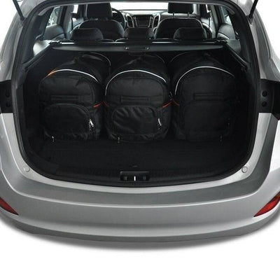 HYUNDAI i30 WAGON 2012-2017 KOFFERRAUMTASCHEN SET 5 STK