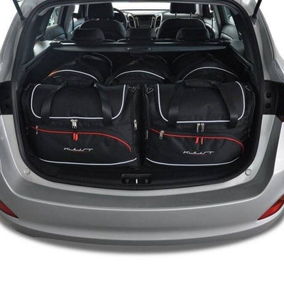 HYUNDAI i30 WAGON 2012-2017 KOFFERRAUMTASCHEN SET 5 STK