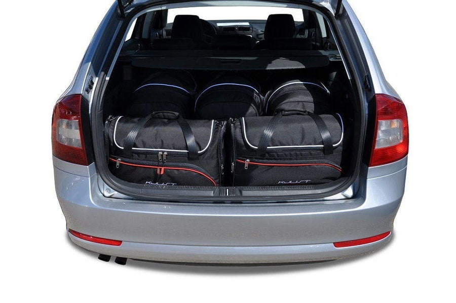 SKODA OCTAVIA KOMBI 2004-2013 KOFFERRAUMTASCHEN SET 5 STK