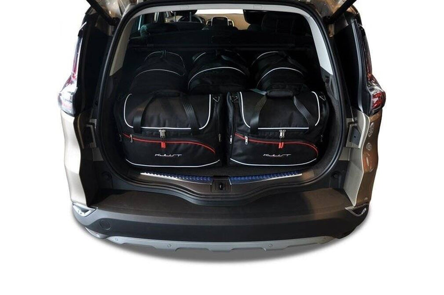 RENAULT ESPACE 2014-2021 KOFFERRAUMTASCHEN SET 5 STK