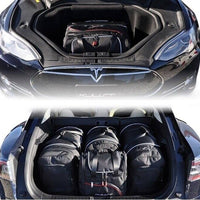 TESLA MODEL S 2012-2016 KOFFERRAUMTASCHEN SET 6 STK