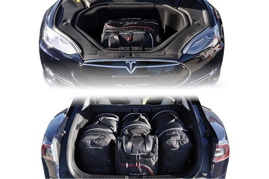 TESLA MODEL S 2012-2016 KOFFERRAUMTASCHEN SET 6 STK