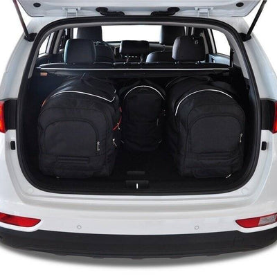 KIA SPORTAGE 2016-2021 KOFFERRAUMTASCHEN SET 4 STK 2tes Set