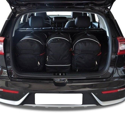 KIA NIRO 2016+ KOFFERRAUMTASCHEN SET 3 STK