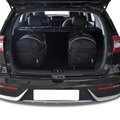 KIA NIRO 2016+ KOFFERRAUMTASCHEN SET 3 STK
