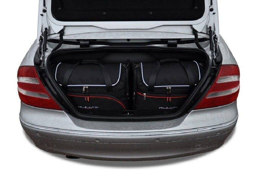 MERCEDES-BENZ CLK CABRIO 2002-2010 KOFFERRAUMTASCHEN SET 4 STK