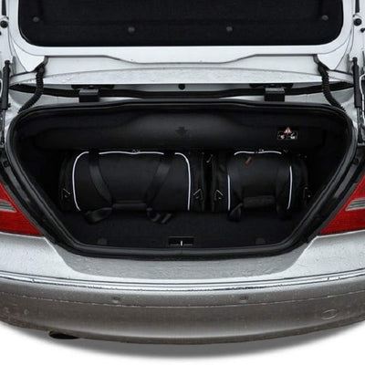 MERCEDES-BENZ CLK CABRIO 2002-2010 KOFFERRAUMTASCHEN SET 4 STK