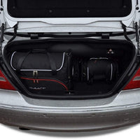 MERCEDES-BENZ CLK CABRIO 2002-2010 KOFFERRAUMTASCHEN SET 4 STK