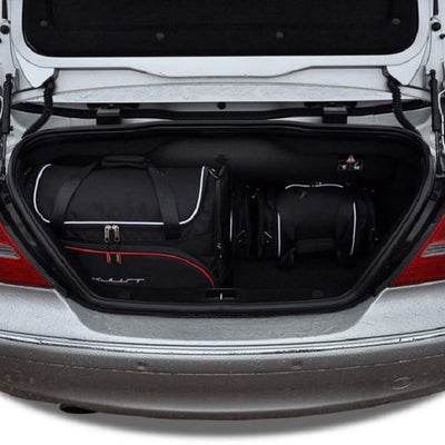 MERCEDES-BENZ CLK CABRIO 2002-2010 KOFFERRAUMTASCHEN SET 4 STK