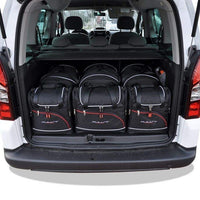 CITROEN BERLINGO 2008-2018 KOFFERRAUMTASCHEN SET 6 STK