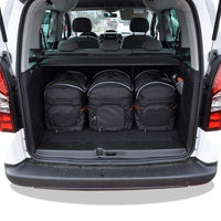 CITROEN BERLINGO 2008-2018 KOFFERRAUMTASCHEN SET 6 STK