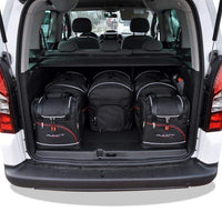 CITROEN BERLINGO 2008-2018 KOFFERRAUMTASCHEN SET 6 STK