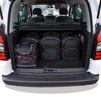 CITROEN BERLINGO 2008-2018 KOFFERRAUMTASCHEN SET 6 STK