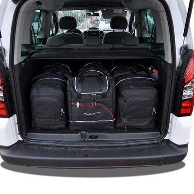 PEUGEOT PARTNER 2008-2019 KOFFERRAUMTASCHEN SET 4 STK