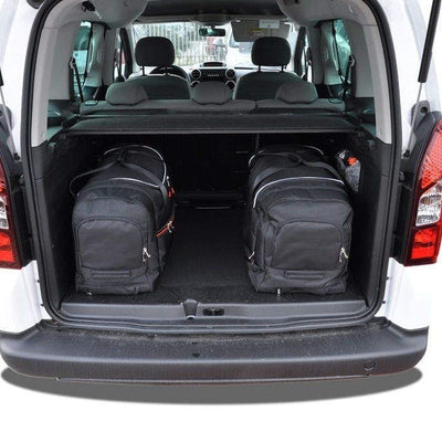 PEUGEOT PARTNER 2008-2019 KOFFERRAUMTASCHEN SET 4 STK