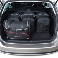 VW GOLF ALLTRACK 2015-2020 KOFFERRAUMTASCHEN SET 5 STK 2tes Set
