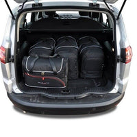FORD S-Max 2006-2015 KOFFERRAUMTASCHEN SET 5 STK 3tes Set