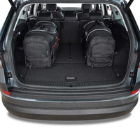 SKODA KODIAQ 2016-2023 KOFFERRAUMTASCHEN SET 5 STK