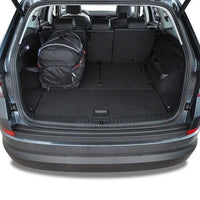 SKODA KODIAQ 2016-2023 KOFFERRAUMTASCHEN SET 5 STK 2tes Set