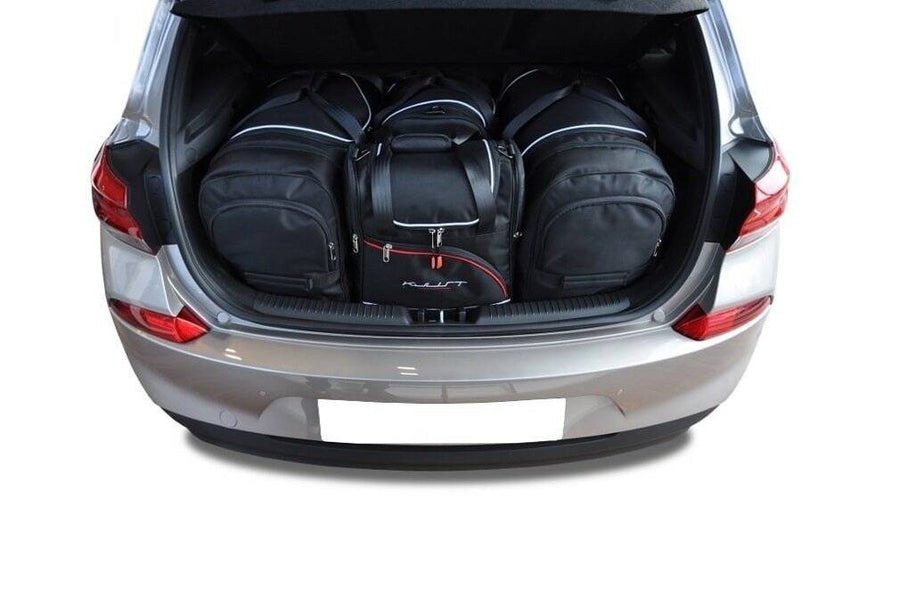 HYUNDAI i30 HATCHBACK 2017+ KOFFERRAUMTASCHEN SET 4 STK