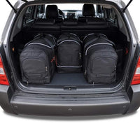 HYUNDAI TUCSON 2004-2010 KOFFERRAUMTASCHEN SET 4 STK 2tes Set
