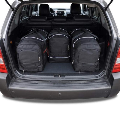 HYUNDAI TUCSON 2004-2010 KOFFERRAUMTASCHEN SET 4 STK 2tes Set