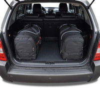 HYUNDAI TUCSON 2004-2010 KOFFERRAUMTASCHEN SET 4 STK 2tes Set