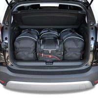 OPEL CROSSLAND X 2017+ KOFFERRAUMTASCHEN SET 4 STK