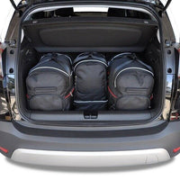 OPEL CROSSLAND X 2017+ KOFFERRAUMTASCHEN SET 4 STK