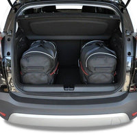 OPEL CROSSLAND X 2017+ KOFFERRAUMTASCHEN SET 4 STK
