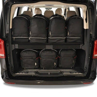 MERCEDES-BENZ V LONG 2015+ KOFFERRAUMTASCHEN SET 7 STK