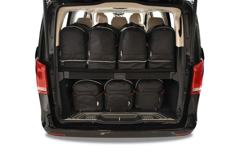 MERCEDES-BENZ V LONG 2015+ KOFFERRAUMTASCHEN SET 7 STK