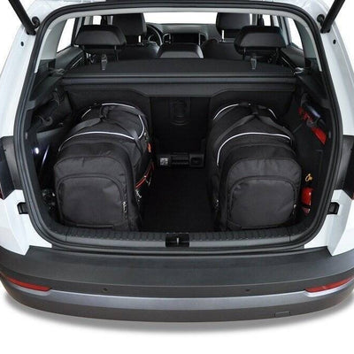 SKODA KAROQ 2017+ KOFFERRAUMTASCHEN SET 4 STK 2tes Set