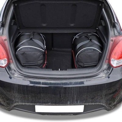 HYUNDAI VELOSTER COUPE 2011-2014 KOFFERRAUMTASCHEN SET 3 STK