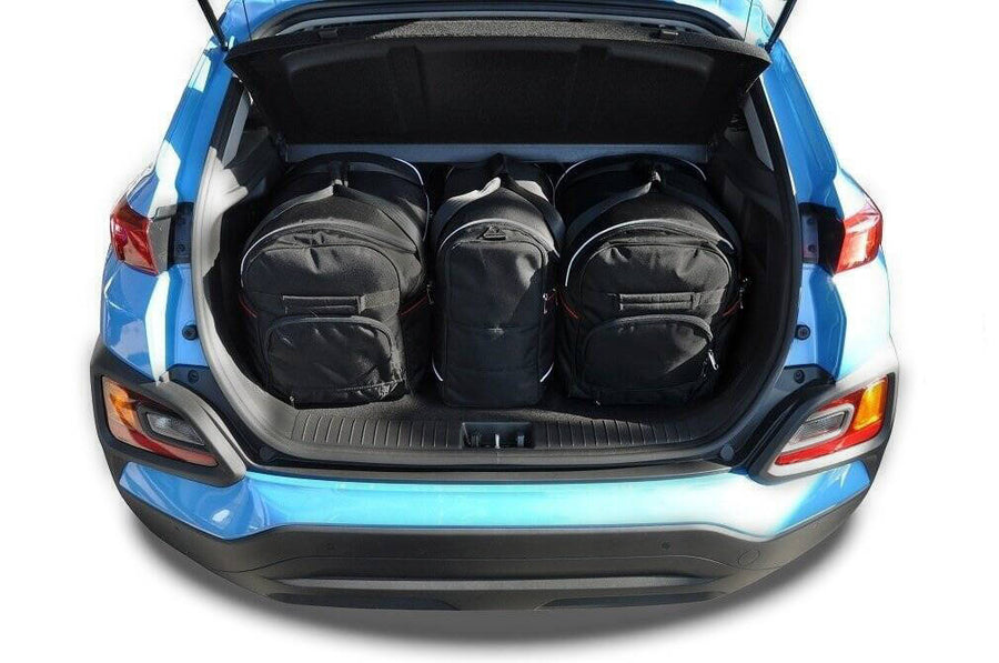 HYUNDAI KONA 2017-2022 KOFFERRAUMTASCHEN SET 3 STK