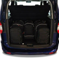 FORD TOURNEO COURIER 2014+ KOFFERRAUMTASCHEN SET 4 STK 2tes Set