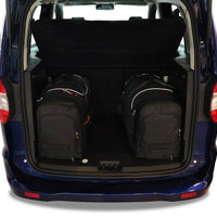 FORD TOURNEO COURIER 2014+ KOFFERRAUMTASCHEN SET 4 STK 2tes Set