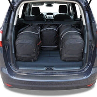 FORD GRAND C-Max 2010-2015 KOFFERRAUMTASCHEN SET 4 STK