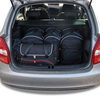 SKODA FABIA KOMBI 2007-2014 KOFFERRAUMTASCHEN SET 5 STK