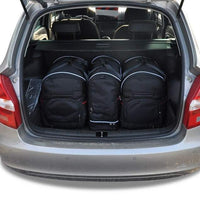 SKODA FABIA KOMBI 2007-2014 KOFFERRAUMTASCHEN SET 5 STK
