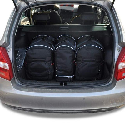 SKODA FABIA KOMBI 2007-2014 KOFFERRAUMTASCHEN SET 5 STK