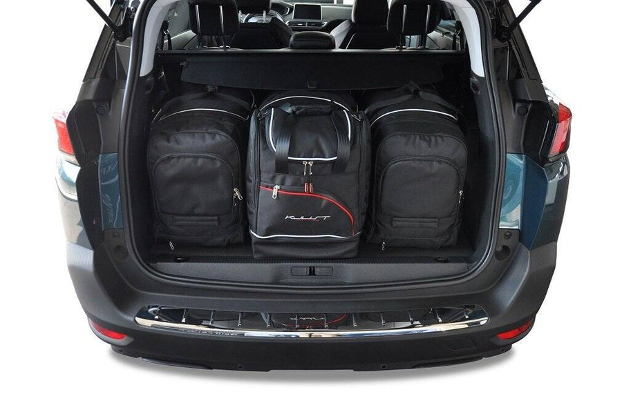 PEUGEOT 5008 2017+ KOFFERRAUMTASCHEN SET 4 STK