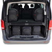 MERCEDES-BENZ V EXTRA LONG 2014+ KOFFERRAUMTASCHEN SET 7 STK