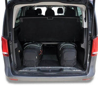 MERCEDES-BENZ V EXTRA LONG 2014+ KOFFERRAUMTASCHEN SET 7 STK