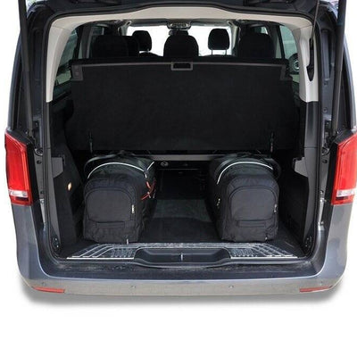 MERCEDES-BENZ V EXTRA LONG 2014+ KOFFERRAUMTASCHEN SET 7 STK