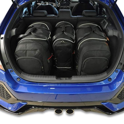 HONDA CIVIC HATCHBACK 2017-2021 KOFFERRAUMTASCHEN SET 4 STK