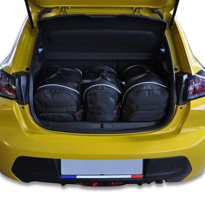 PEUGEOT 208 HATCHBACK 2019+ KOFFERRAUMTASCHEN SET 3 STK