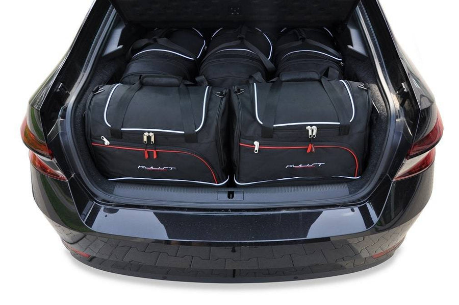 SKODA SUPERB iV LIFTBACK PLUG-IN HYBRID 2019+ KOFFERRAUMTASCHEN SET 5 STK