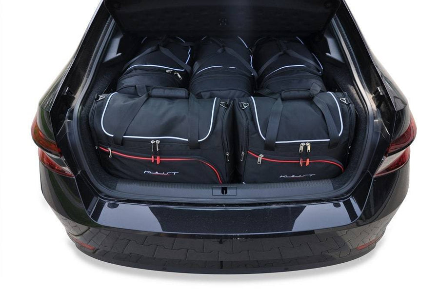 SKODA SUPERB iV LIFTBACK PLUG-IN HYBRID 2019+ KOFFERRAUMTASCHEN SET 5 STK