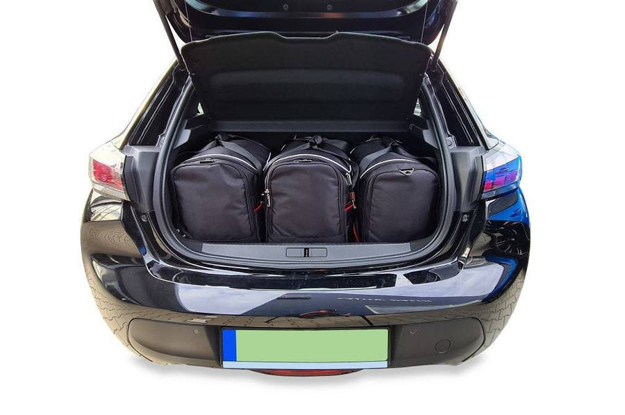PEUGEOT e-208 2019+ KOFFERRAUMTASCHEN SET 3 STK